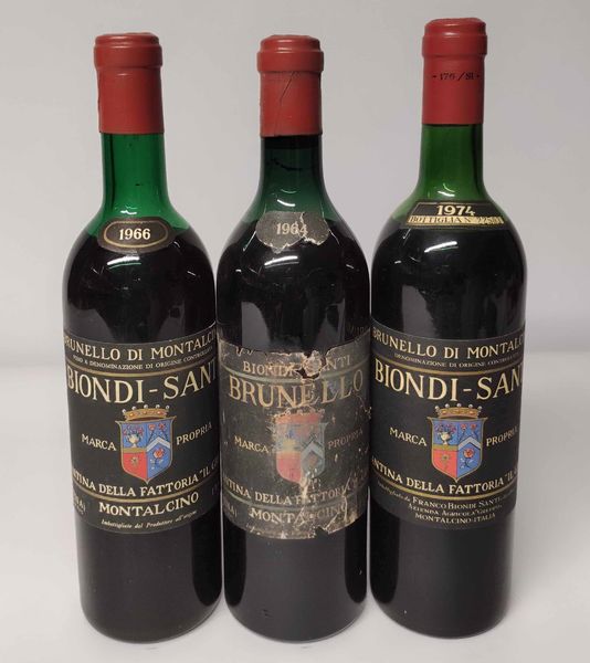 Biondi Santi, Brunello di Montalcino  - Asta Wine Forever - Associazione Nazionale - Case d'Asta italiane