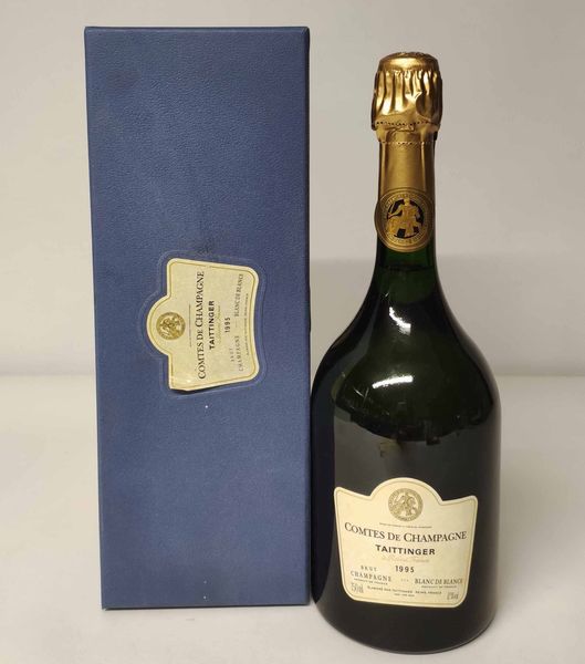 Taittinger, Comtes de Champagne Blanc de Blanc Brut 1995  - Asta Wine Forever - Associazione Nazionale - Case d'Asta italiane