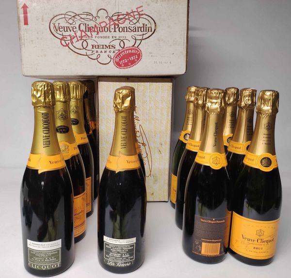 Veuve Clicquot Ponsardin, Champagne Brut  - Asta Wine Forever - Associazione Nazionale - Case d'Asta italiane
