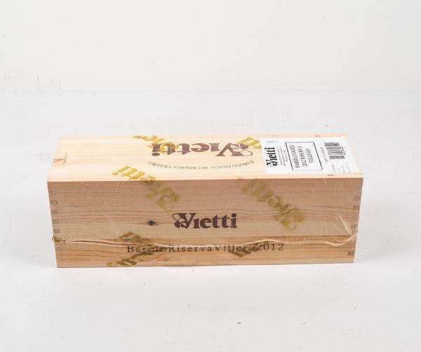 Vietti, Barolo Riserva Villero 2012  - Asta Wine Forever - Associazione Nazionale - Case d'Asta italiane