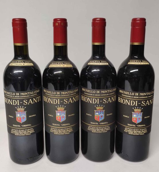 Biondi Santi, Brunello di Montalcino Riserva  - Asta Wine Forever - Associazione Nazionale - Case d'Asta italiane