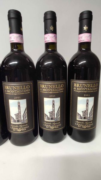 Canalicchio di Sopra, Brunello di Montalcino 2001  - Asta Wine Forever - Associazione Nazionale - Case d'Asta italiane