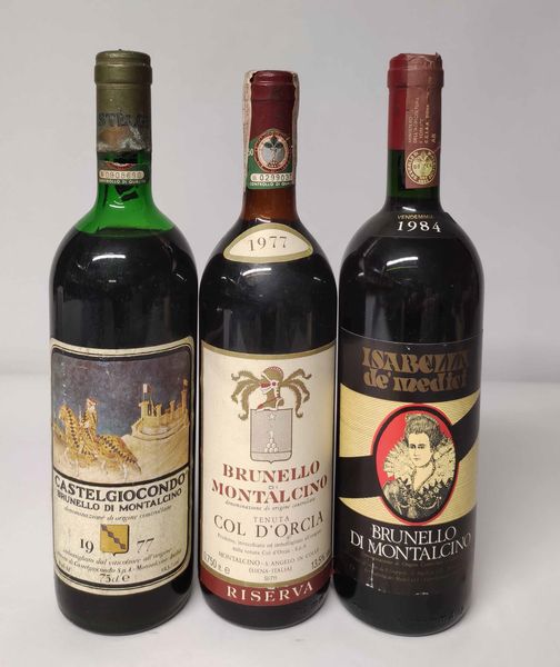 Castel Giocondo Col D'Orcia Isabella De' Medici, Brunello di Montalcino  - Asta Wine Forever - Associazione Nazionale - Case d'Asta italiane