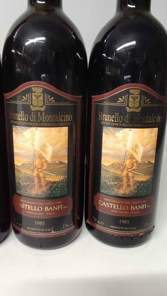 Castello Banfi, Brunello di Montalcino 1985  - Asta Wine Forever - Associazione Nazionale - Case d'Asta italiane