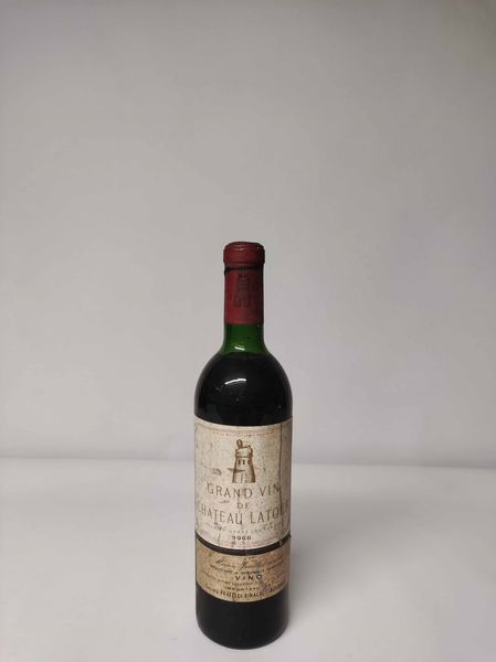 Chateau Latour, Pauillac 1966  - Asta Wine Forever - Associazione Nazionale - Case d'Asta italiane