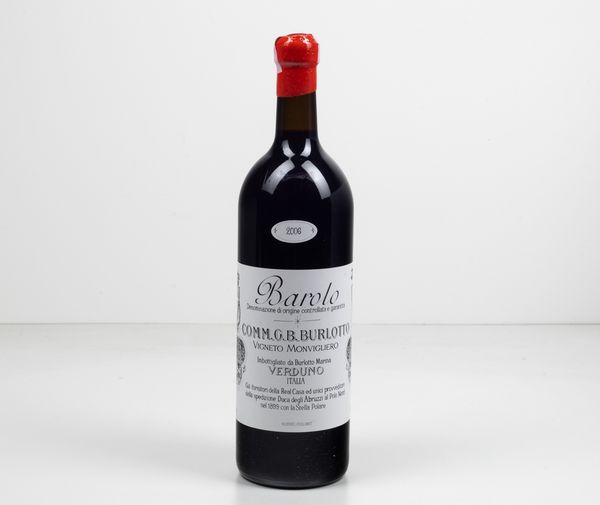Comm. G.B. Burlotto, Barolo Monvigliero 2006  - Asta Wine Forever - Associazione Nazionale - Case d'Asta italiane