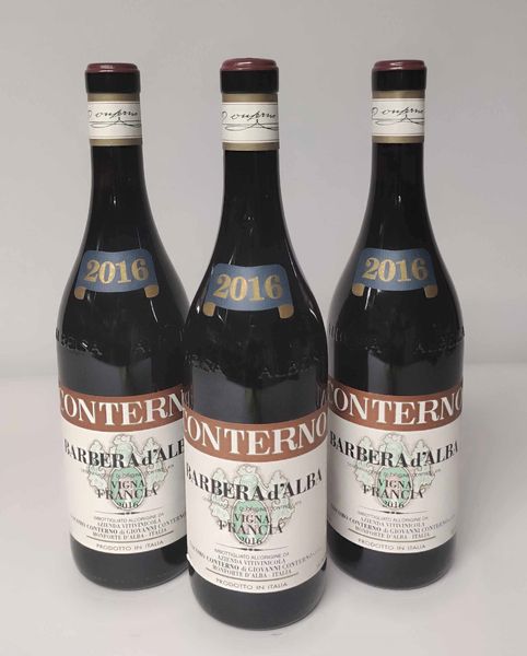 Conterno Francia, Barbera d'Alba 2016  - Asta Wine Forever - Associazione Nazionale - Case d'Asta italiane
