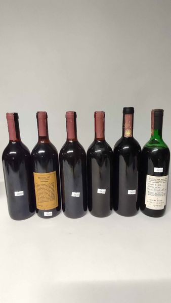 Fattoi Poderi Emilio Costanti Col D'Orcia Poggio Antico Barbi, Brunello di Montalcino  - Asta Wine Forever - Associazione Nazionale - Case d'Asta italiane