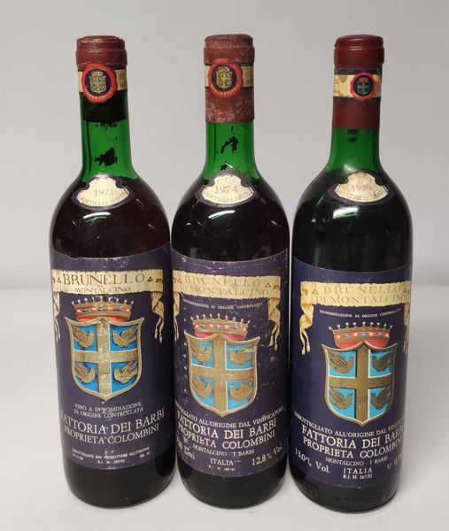 Fattoria dei Barbi, Brunello di Montalcino  - Asta Wine Forever - Associazione Nazionale - Case d'Asta italiane