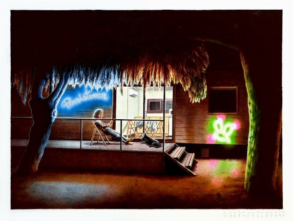 Paolo Amico : Persistenza  - Asta Residenze d'Artista - Associazione Nazionale - Case d'Asta italiane