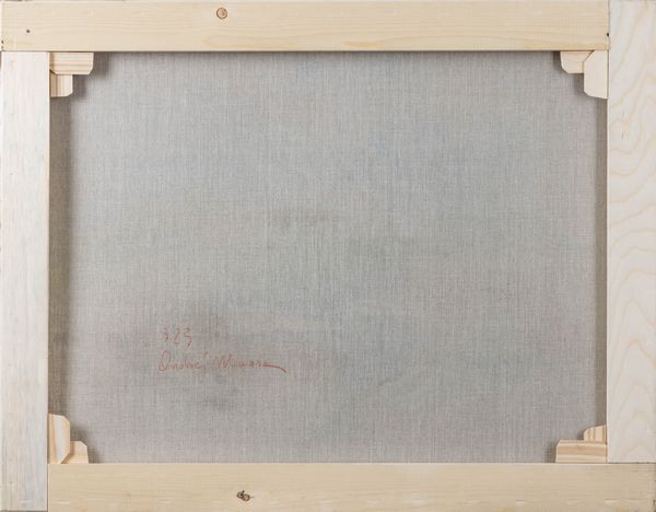 Andrej Mussa : A Rovezzano, grano pescaia essiccazione  - Asta Residenze d'Artista - Associazione Nazionale - Case d'Asta italiane