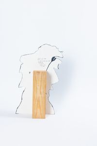 Vanni Cuoghi : Sagoma, B Gulliver (la messa in scena della Pittura)  - Asta Residenze d'Artista - Associazione Nazionale - Case d'Asta italiane