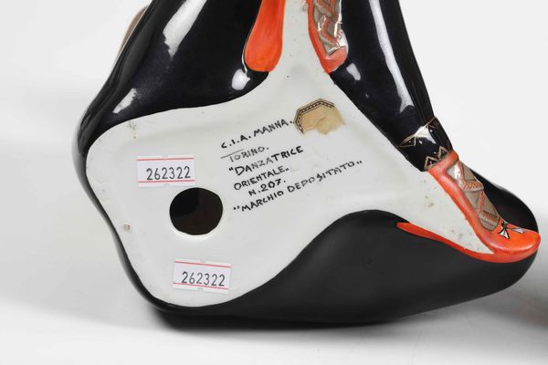 C.I.A Manna, Torino, 1940 ca  - Asta Arti Decorative del XX secolo - Associazione Nazionale - Case d'Asta italiane