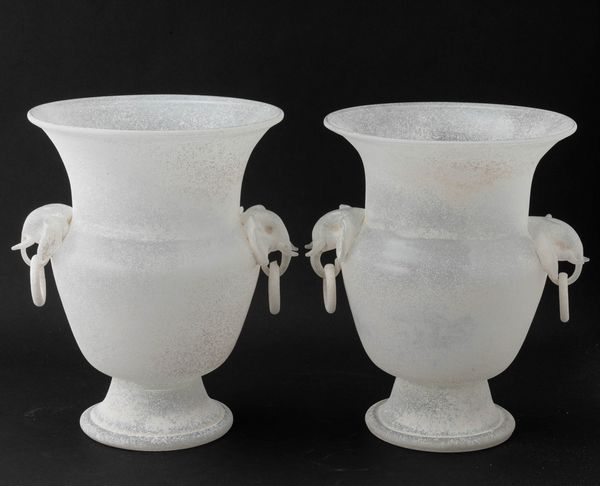 Vittorio Rigattieri : Seguso Vetri d'Arte, Murano, 1980 ca  - Asta Arti Decorative del XX secolo - Associazione Nazionale - Case d'Asta italiane