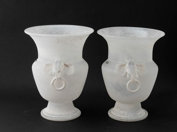 Vittorio Rigattieri : Seguso Vetri d'Arte, Murano, 1980 ca  - Asta Arti Decorative del XX secolo - Associazione Nazionale - Case d'Asta italiane