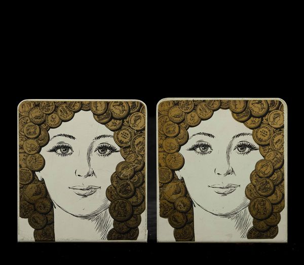 Piero Fornasetti : Milano, fine anni 60  - Asta Arti Decorative del XX secolo - Associazione Nazionale - Case d'Asta italiane