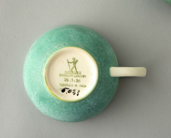 Giovanni Gariboldi : Richard Ginori, San Cristoforo, Milano, 1940 ca  - Asta Arti Decorative del XX secolo - Associazione Nazionale - Case d'Asta italiane