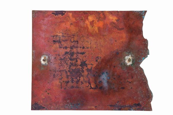 Giuseppe Maretto : Grande placca smaltata in metallo  - Asta Arti Decorative del XX secolo - Associazione Nazionale - Case d'Asta italiane