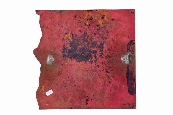 Giuseppe Maretto : Grande placca smaltata in metallo  - Asta Arti Decorative del XX secolo - Associazione Nazionale - Case d'Asta italiane