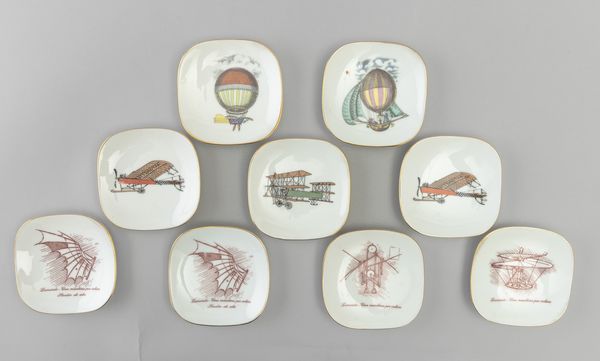 Richard Ginori per Alitalia, 1950 ca  - Asta Arti Decorative del XX secolo - Associazione Nazionale - Case d'Asta italiane