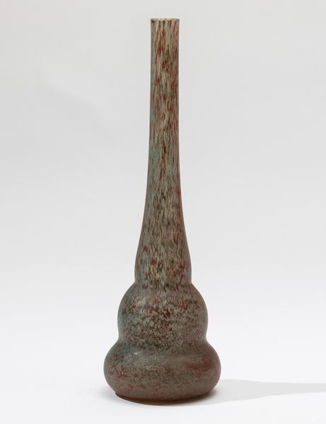 Vaso solifleur in vetro screziato.  - Asta Arti Decorative del XX secolo - Associazione Nazionale - Case d'Asta italiane