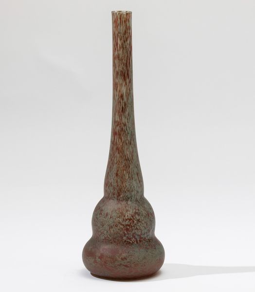 Vaso solifleur in vetro screziato.  - Asta Arti Decorative del XX secolo - Associazione Nazionale - Case d'Asta italiane