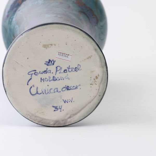 Gouda Plateel, Olanda, 1905 ca  - Asta Arti Decorative del XX secolo - Associazione Nazionale - Case d'Asta italiane