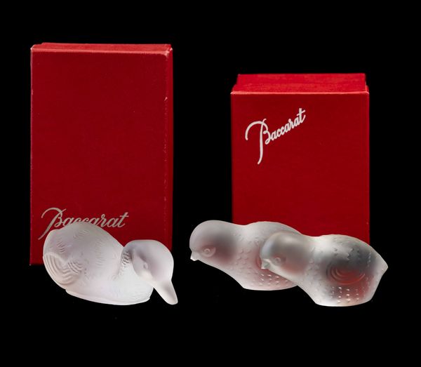 Baccarat, Francia, XX secolo  - Asta Arti Decorative del XX secolo - Associazione Nazionale - Case d'Asta italiane