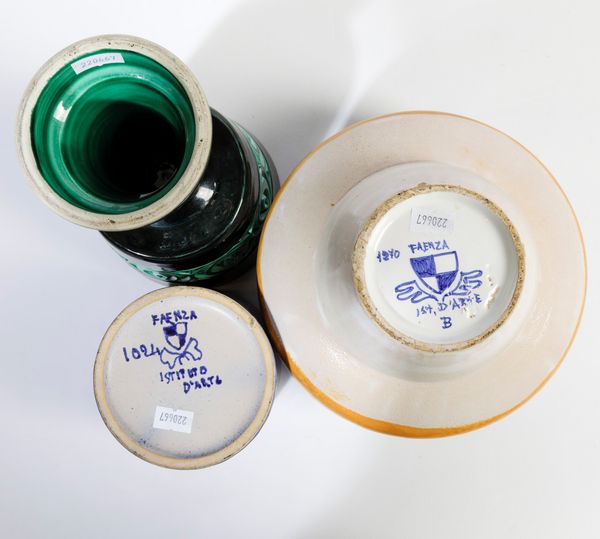 Istituto darte Faenza, anni 70  - Asta Arti Decorative del XX secolo - Associazione Nazionale - Case d'Asta italiane