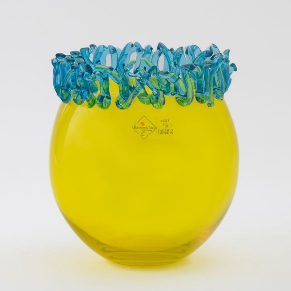 Barovier & Toso, Murano, 1995 ca<BR>disegno Daniela Puppa  - Asta Arti Decorative del XX secolo - Associazione Nazionale - Case d'Asta italiane