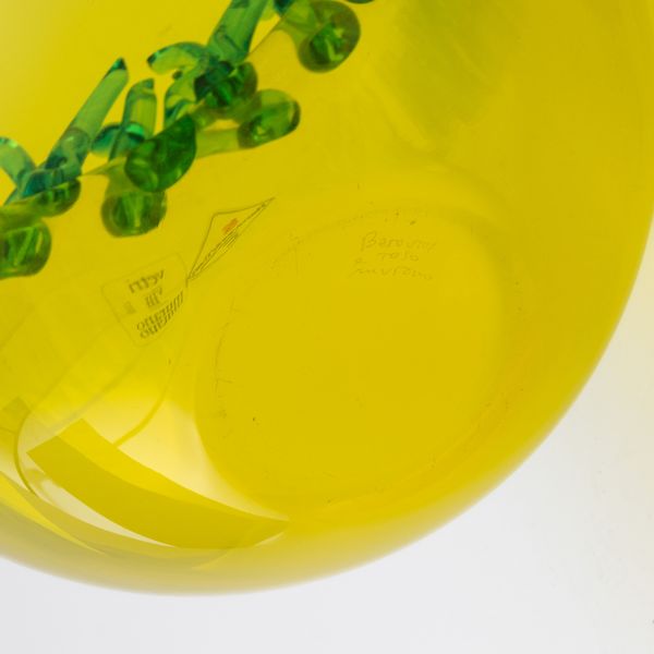 Barovier & Toso, Murano, 1995 ca<BR>disegno Daniela Puppa  - Asta Arti Decorative del XX secolo - Associazione Nazionale - Case d'Asta italiane