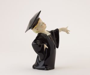 Mario Mesini : Lenci, Torino, 1930 ca Avvocatino  - Asta Arti Decorative del XX secolo - Associazione Nazionale - Case d'Asta italiane