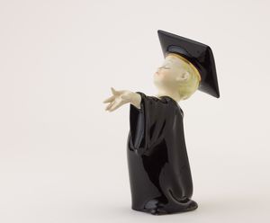 Mario Mesini : Lenci, Torino, 1930 ca Avvocatino  - Asta Arti Decorative del XX secolo - Associazione Nazionale - Case d'Asta italiane