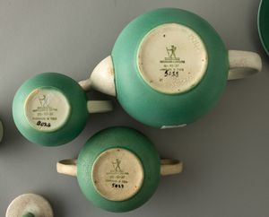 Giovanni Gariboldi : Richard Ginori, San Cristoforo, Milano, 1940 ca  - Asta Arti Decorative del XX secolo - Associazione Nazionale - Case d'Asta italiane