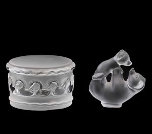 Lalique, Francia, XX secolo  - Asta Arti Decorative del XX secolo - Associazione Nazionale - Case d'Asta italiane