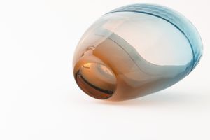 Yoichi Ohira : Vetreria de Majo, Murano, 1991  - Asta Arti Decorative del XX secolo - Associazione Nazionale - Case d'Asta italiane