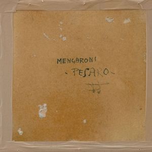 Mengaroni, Pesaro, 1950 ca  - Asta Arti Decorative del XX secolo - Associazione Nazionale - Case d'Asta italiane