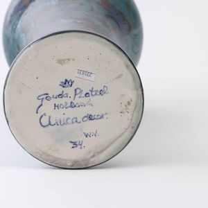 Gouda Plateel, Olanda, 1905 ca  - Asta Arti Decorative del XX secolo - Associazione Nazionale - Case d'Asta italiane