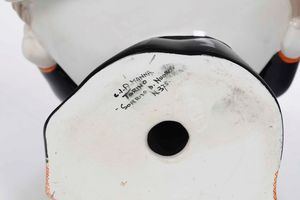 C.I.A. Manna, Torino, 1940 ca Sorriso di Nuoro  - Asta Arti Decorative del XX secolo - Associazione Nazionale - Case d'Asta italiane