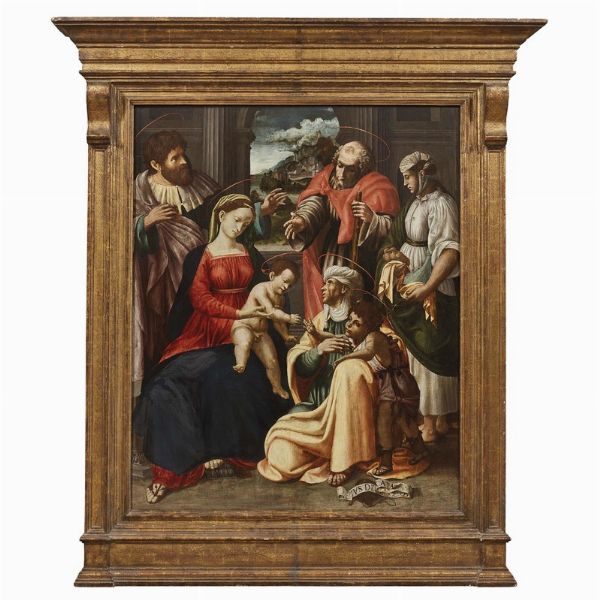 Nicolò Filotesio, detto Cola dell’Amatrice  - Asta Dipinti antichi  - Associazione Nazionale - Case d'Asta italiane