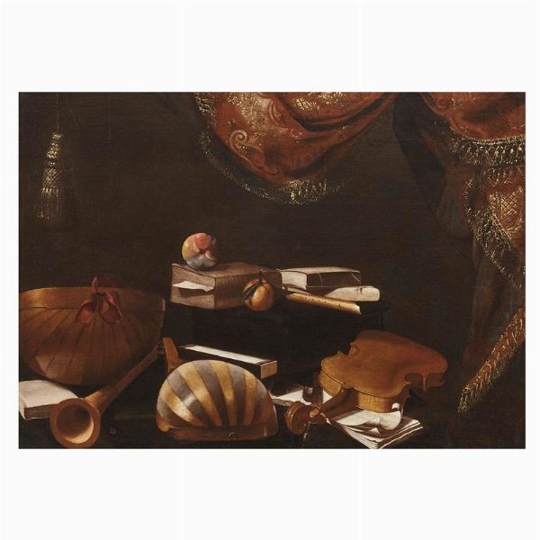 Evaristo Baschenis  - Asta Dipinti antichi  - Associazione Nazionale - Case d'Asta italiane