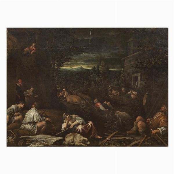 Leandro da Ponte, detto Leandro Bassano  - Asta Dipinti antichi  - Associazione Nazionale - Case d'Asta italiane