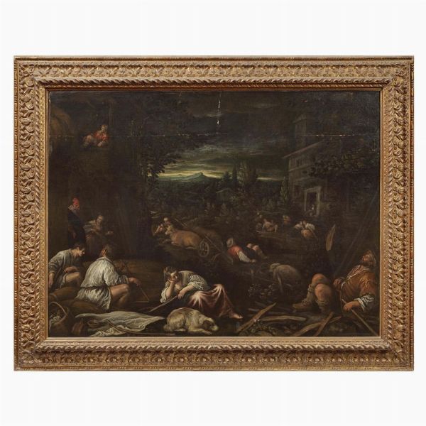 Leandro da Ponte, detto Leandro Bassano  - Asta Dipinti antichi  - Associazione Nazionale - Case d'Asta italiane