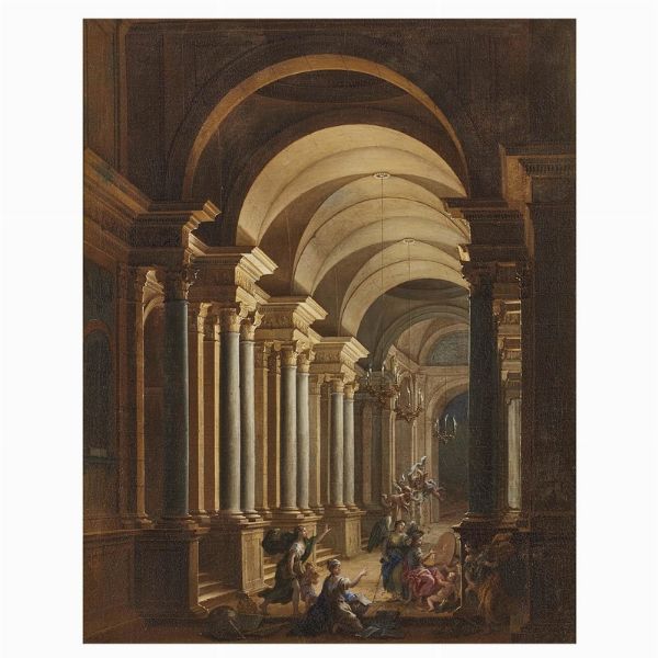 Scuola Emiliana, sec. XVIII  - Asta Dipinti antichi  - Associazione Nazionale - Case d'Asta italiane