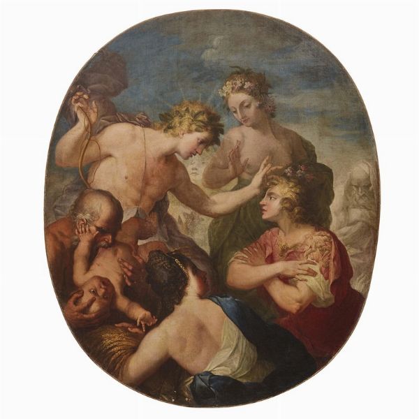 Scuola veneta, fine sec. XVII  - Asta Dipinti antichi  - Associazione Nazionale - Case d'Asta italiane