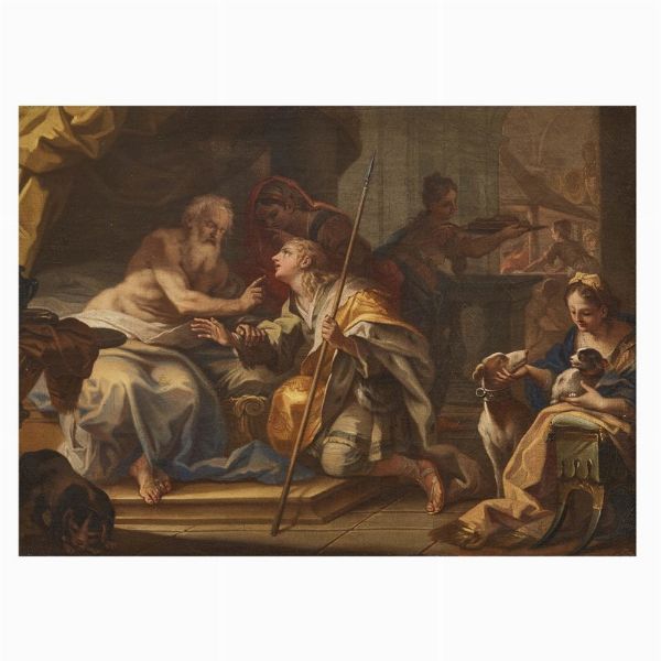 Scuola romana, sec. XVIII  - Asta Dipinti antichi  - Associazione Nazionale - Case d'Asta italiane