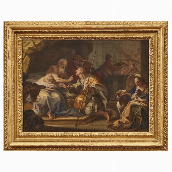 Scuola romana, sec. XVIII  - Asta Dipinti antichi  - Associazione Nazionale - Case d'Asta italiane