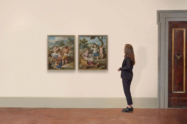 Scuola napoletana, sec. XVIII  - Asta Dipinti antichi  - Associazione Nazionale - Case d'Asta italiane