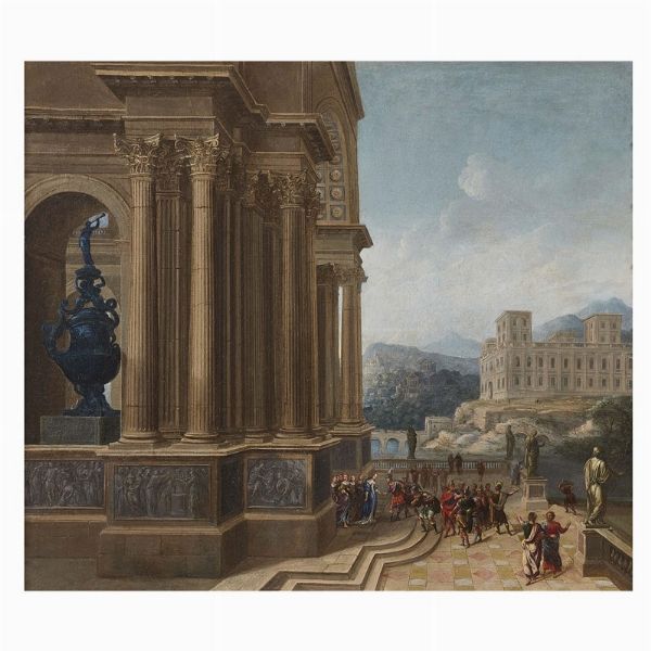 Scuola Francese, sec. XVII  - Asta Dipinti antichi  - Associazione Nazionale - Case d'Asta italiane