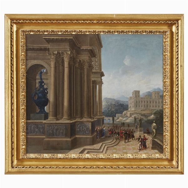 Scuola Francese, sec. XVII  - Asta Dipinti antichi  - Associazione Nazionale - Case d'Asta italiane